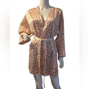 L*Space Pink Leopard Nova Robe